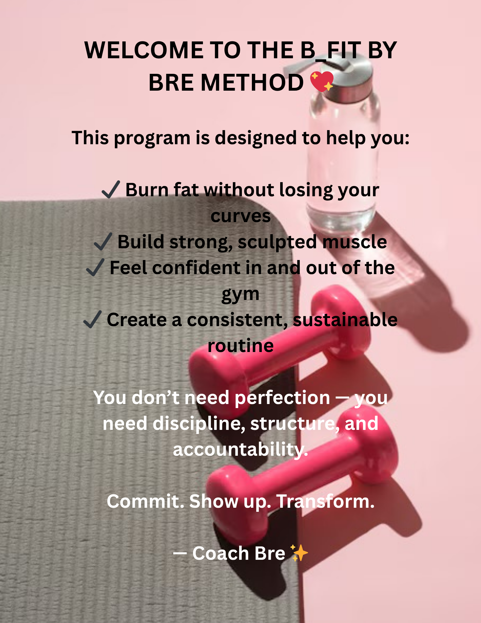 8 WEEK TRAINING GUIDE - CLIENT EDITION