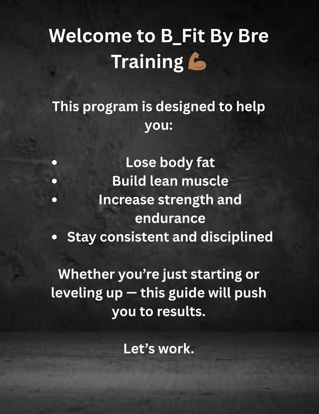 Men's Cut, Tone & Build Muscle
8 Week Guide